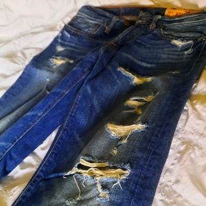 Hollister Distressed Jeans 30x32